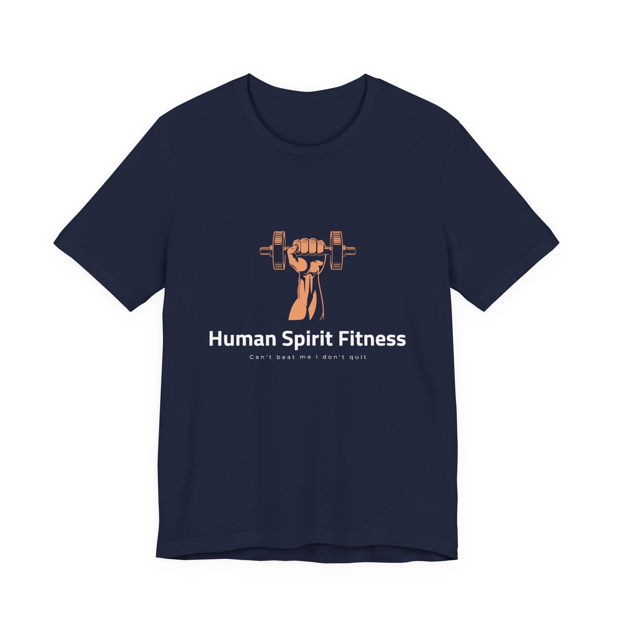 Human Spirit Fitness Unisex Tee - Body Mind Spirit Empowerment Shirt