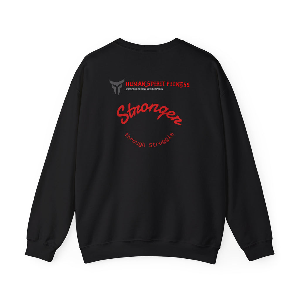 Human Spirit Fitness 'Stronger' Crewneck Sweatshirt