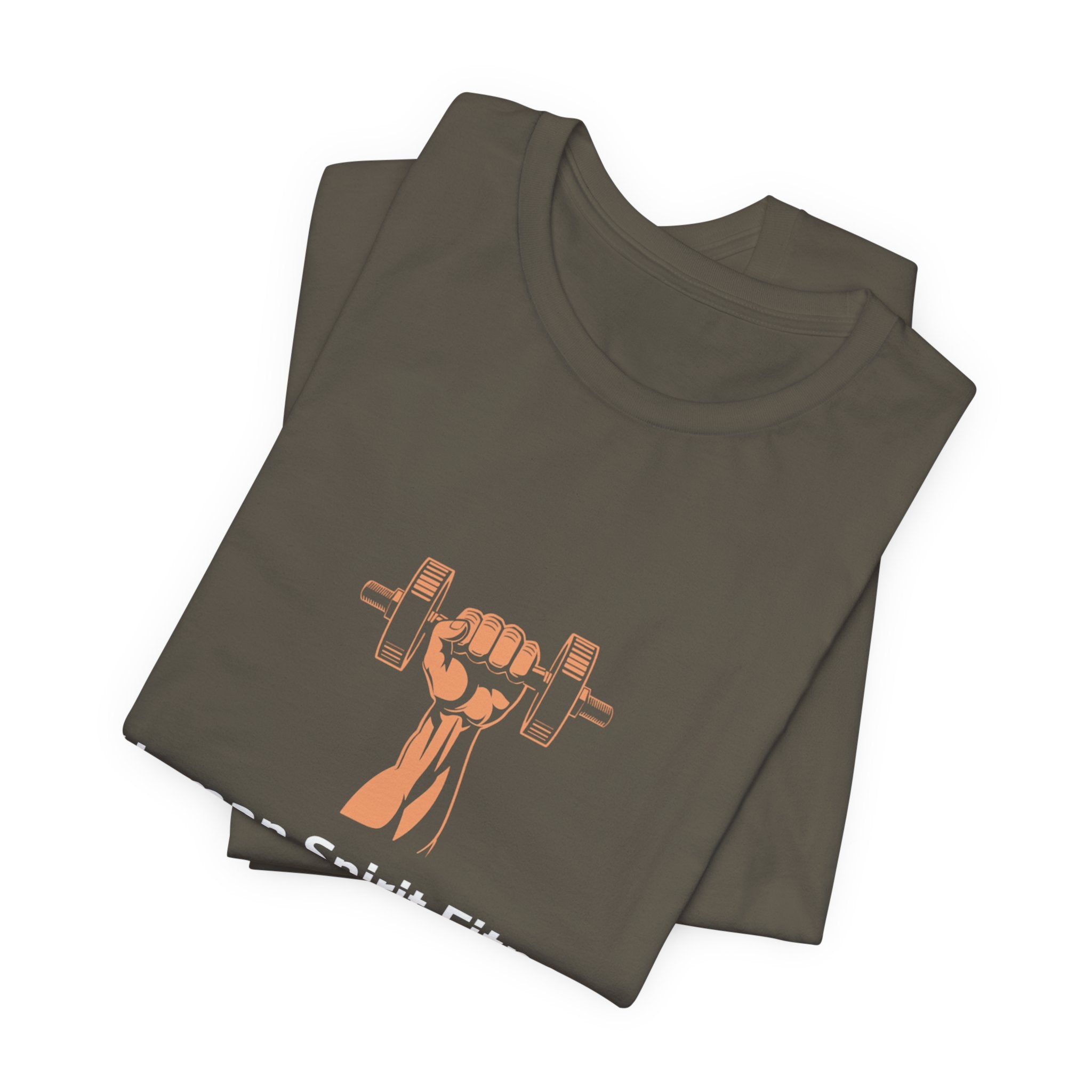 Human Spirit Fitness Unisex Tee - Body Mind Spirit Empowerment Shirt