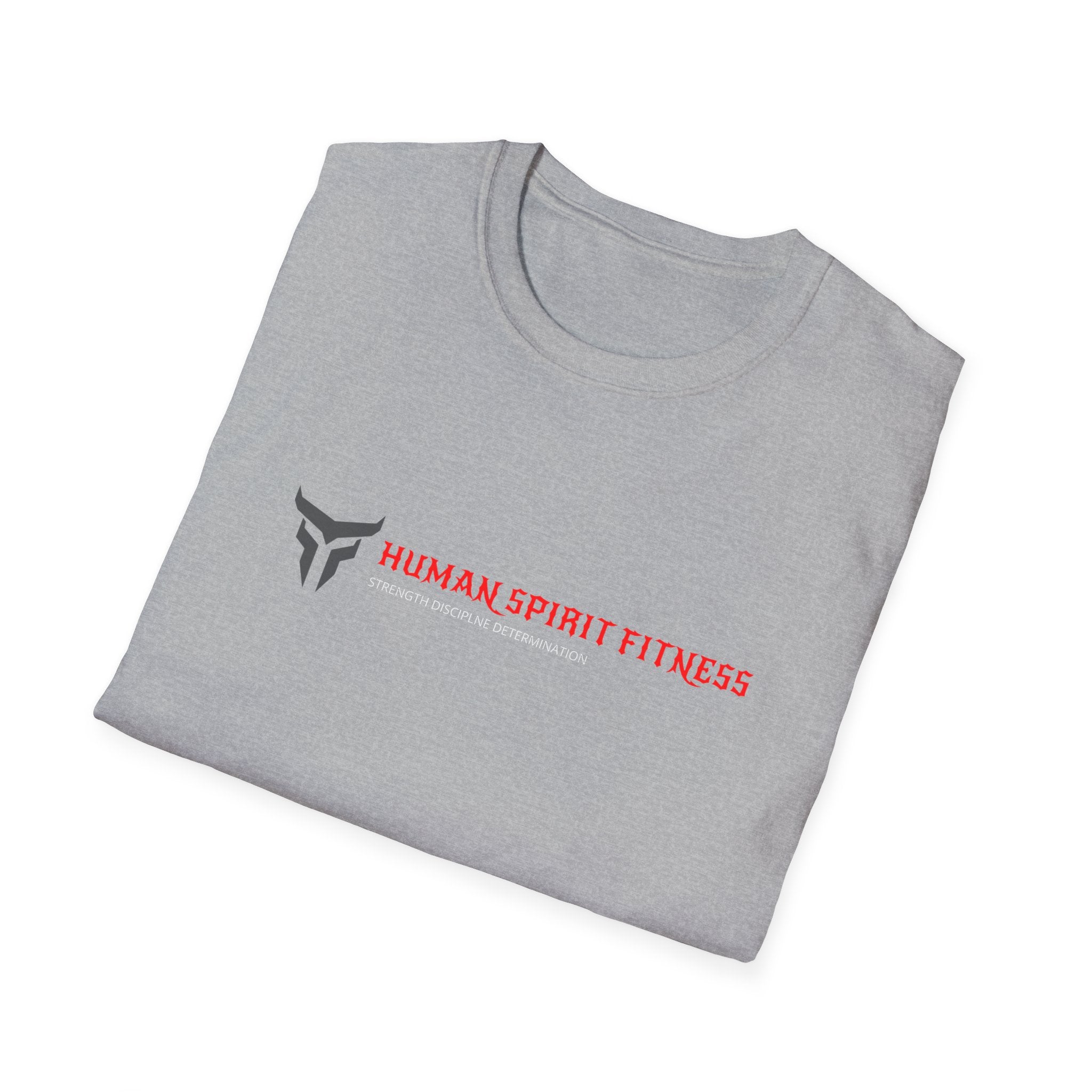 Human Spirit Fitness Tee – Motivational Gym Shirt