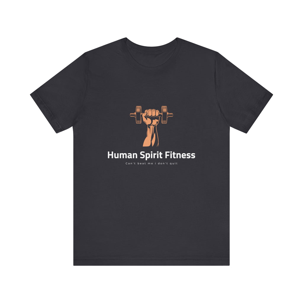 Human Spirit Fitness Unisex Tee - Body Mind Spirit Empowerment Shirt