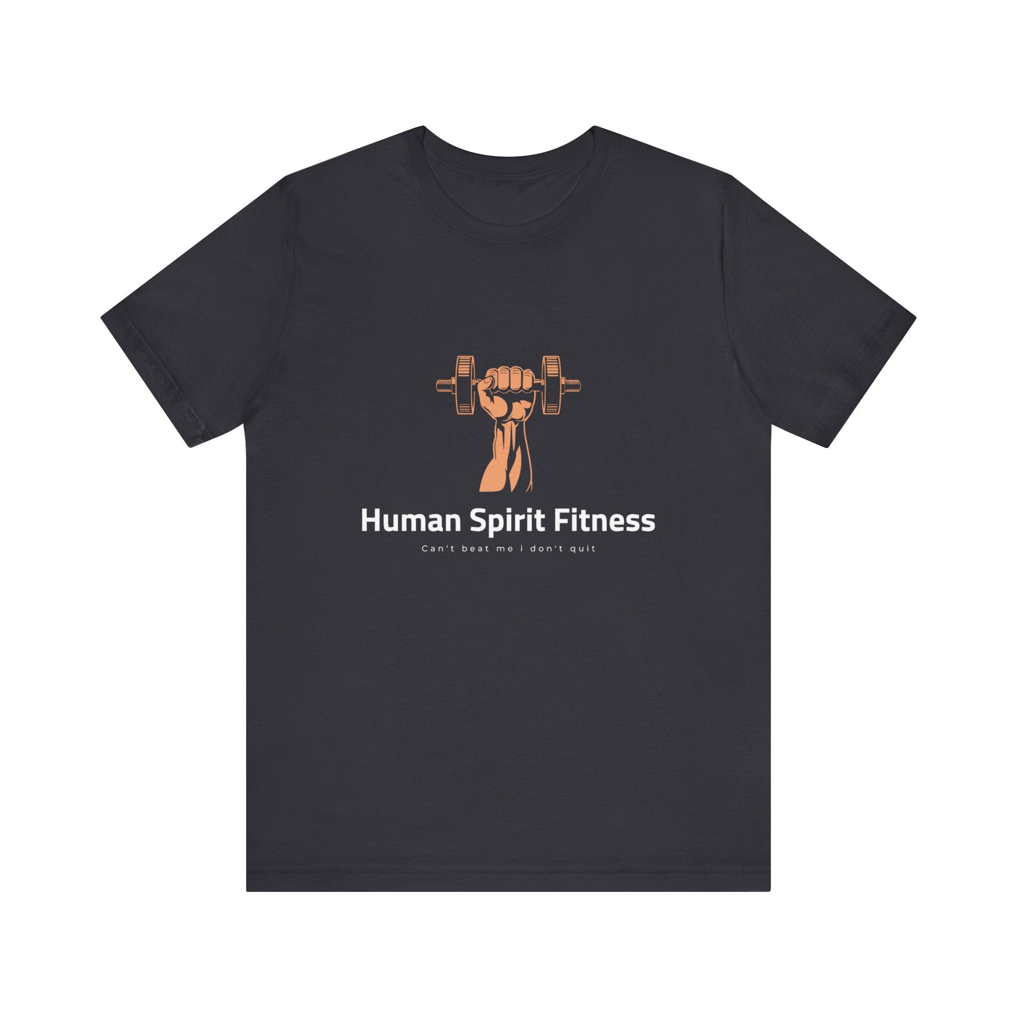Human Spirit Fitness Unisex Tee - Body Mind Spirit Empowerment Shirt