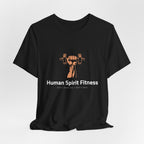 Human Spirit Fitness Unisex Tee - Body Mind Spirit Empowerment Shirt