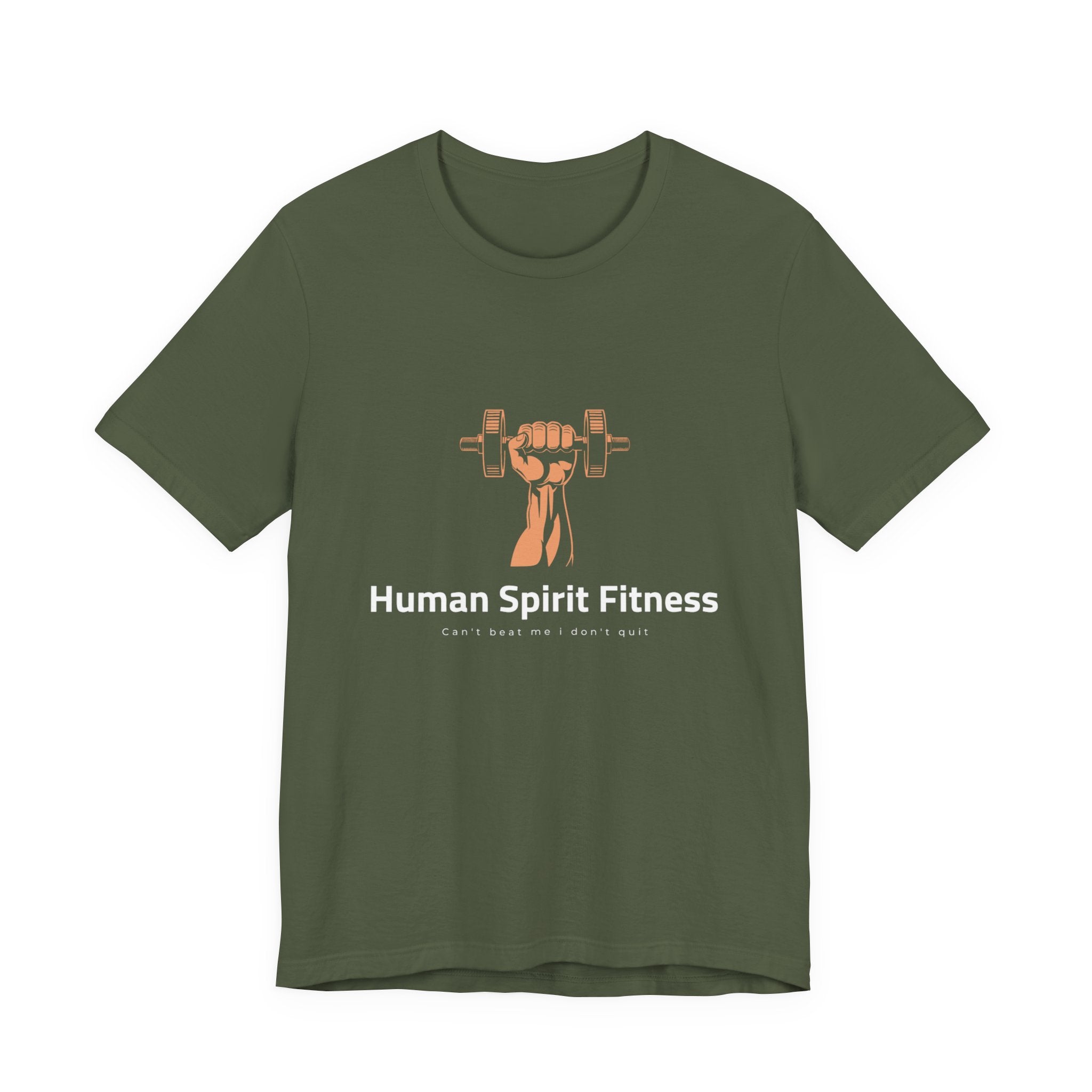 Human Spirit Fitness Unisex Tee - Body Mind Spirit Empowerment Shirt