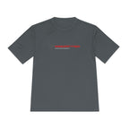 Human Spirit Fitness Moisture-Wicking Tee — "Raw Spirit Pure Power" Athletic Shirt