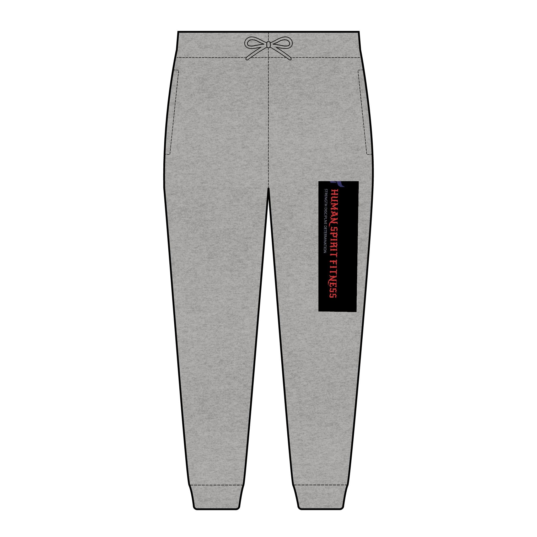 District® V.I.T.™ Unisex Fleece Jogger with Embroidery - Comfy Casual Pants for Relaxed Days, Perfect for Lounging, Yoga, Gifts